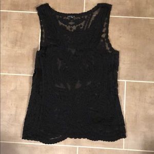 Black Lace Express Top